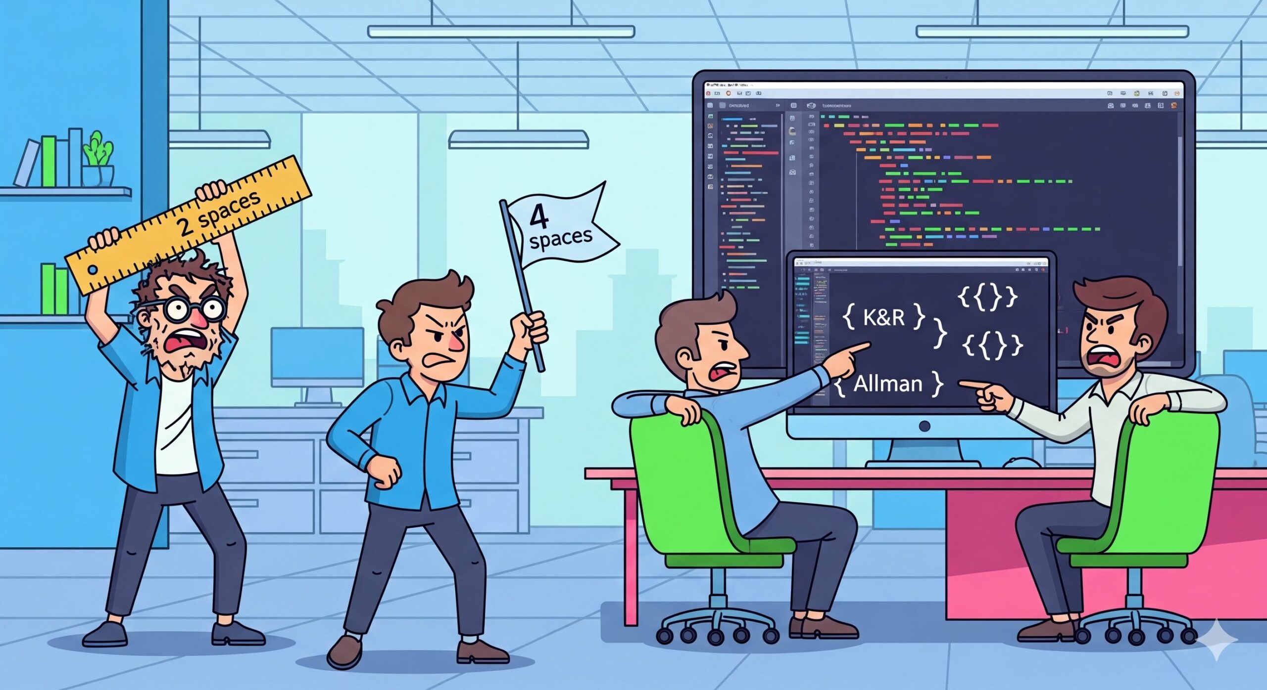 コードフォーマット論争はもうやめよう。IDEデフォルトで十分な理由