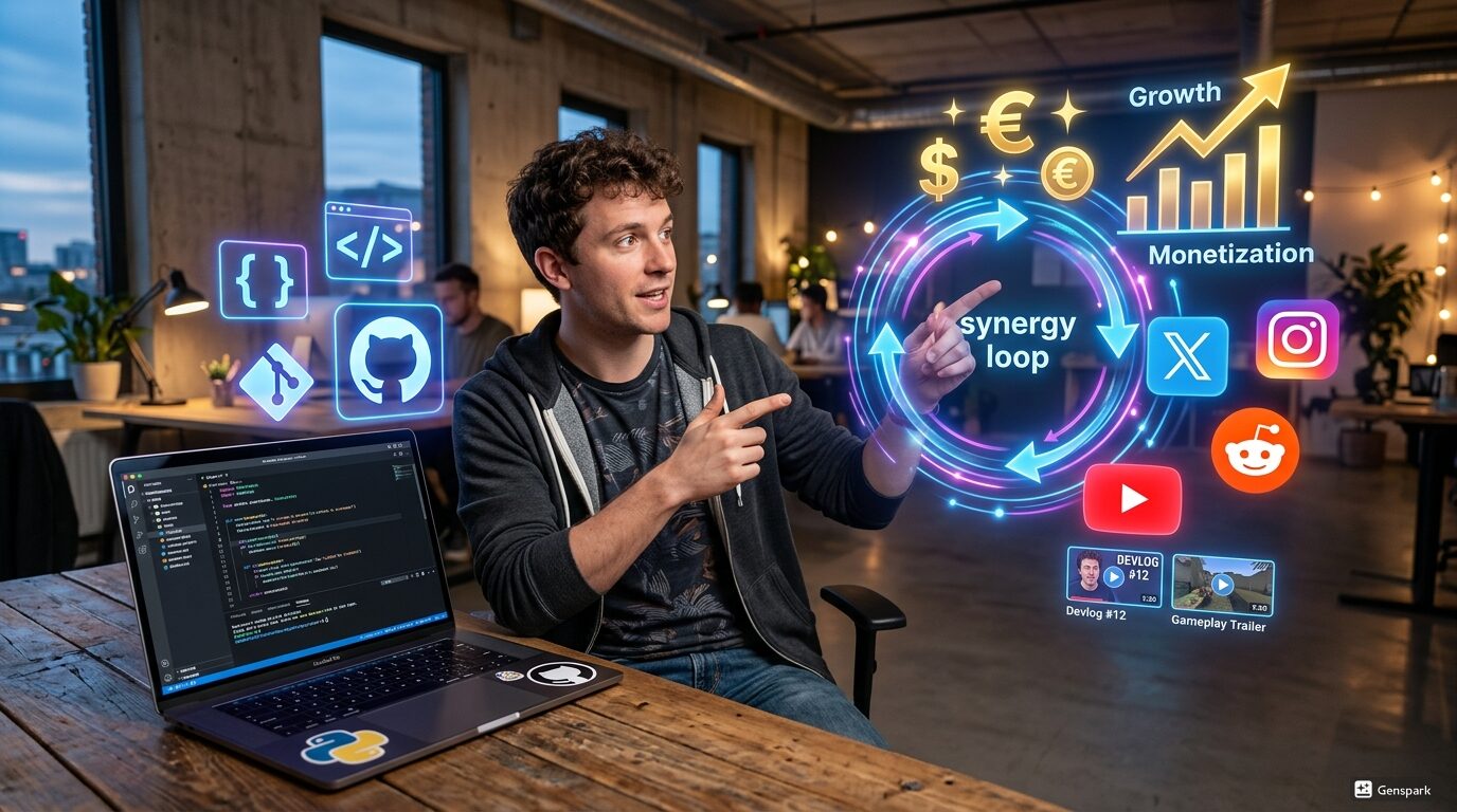 個人開発は「作って終わり」じゃない：マーケティングが収益源になる相乗効果戦略