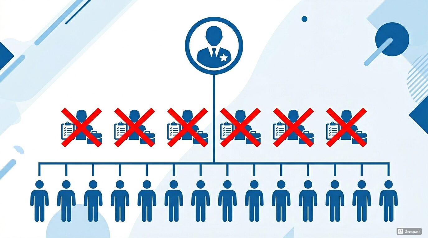 会議が中間管理職を生み、中間管理職が組織を壊す──合理性だけで組織構造を考え直す